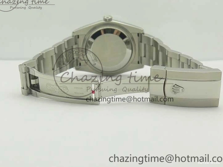 0206 DateJust 36 SS 116234 Fluted Bezel DJF Best Edition Blue Dial Stick Markers on SS Oyster Bracelet A Affordable 3373